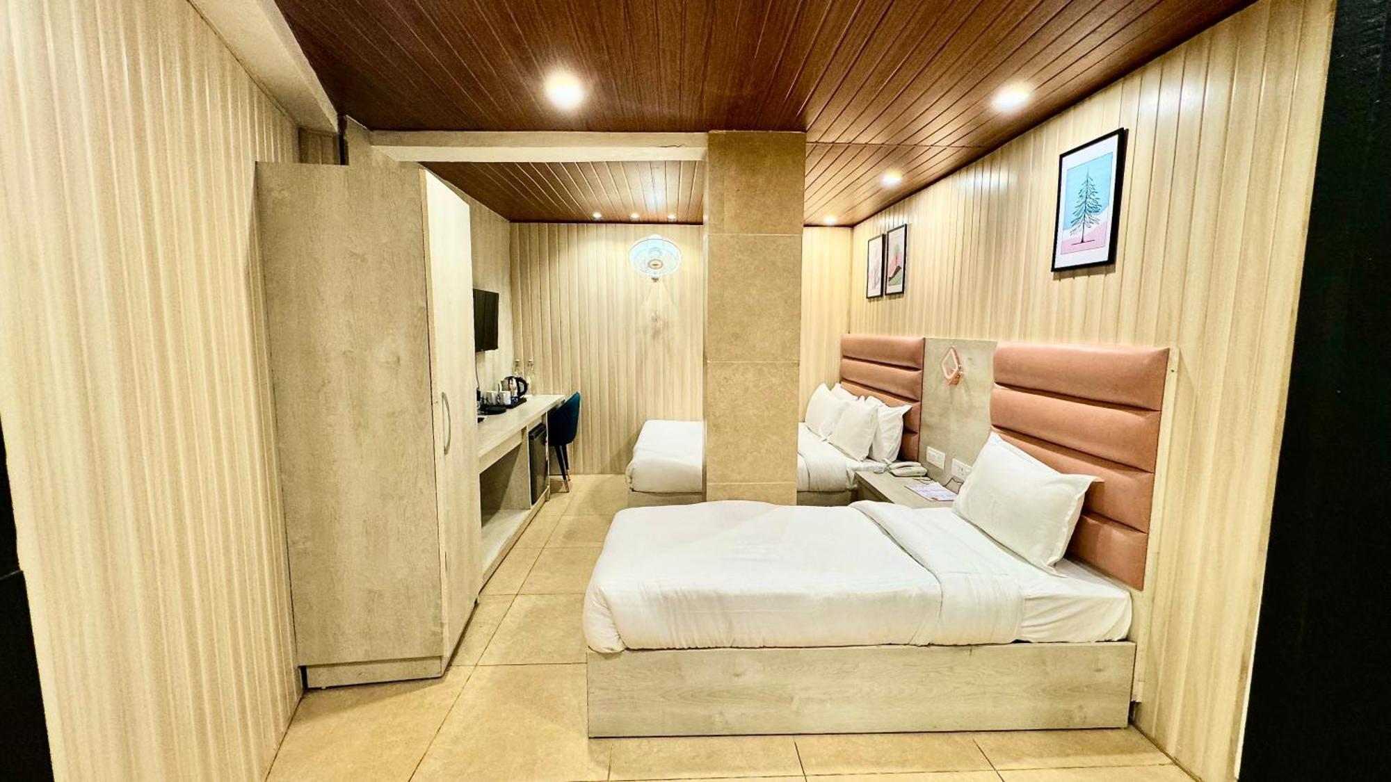 Hotel Pride Inn - 800 Mts From Mall Road Masuri Exterior foto